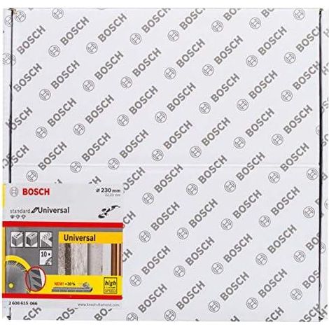 Bosch Disco de corte diamante 230 mm lote de 10