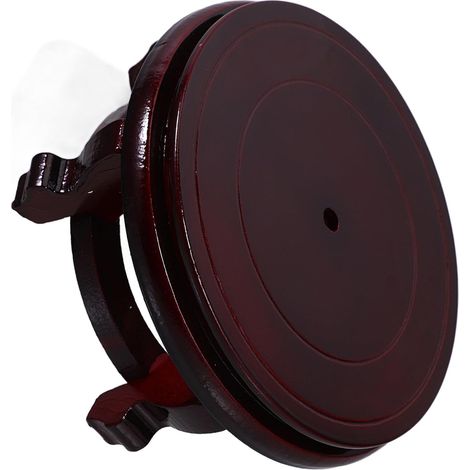Support pour Plantes en Bois Rond Rustique, Porte-pot de Fleurs Fiable Grosse Capacité, pour Décoration de Salle de Bain ou Intérieur (1/5)