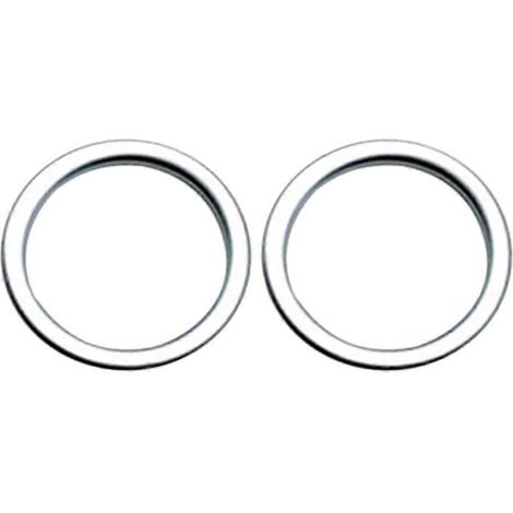 Cache de grille d'aération latérale supérieure argentée pour tableau de bord, compatible avec Vezel-V 2021-2022 (1/5)