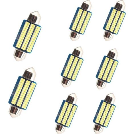 Kit LED intérieur voiture 8 pièces 500 lm Plug & Play (1/3)