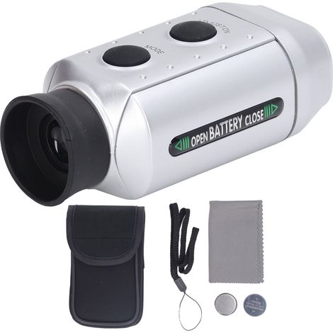 Télémètre de Golf 1000 Yards avec Alimentation par Batterie, Appareil de Mesure de Distance 7x pour Parcours (1/5)