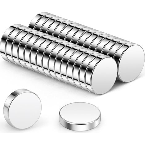 Mini magneti al neodimio, 5x1 mm  30 pezzi. Magneti piccoli ma potenti per frigoriferi, scrivanie, stampanti 3D, modellismo e progetti fai da te.