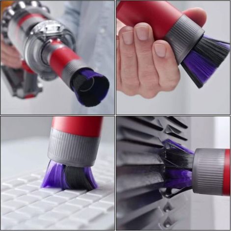 Brosse douce compatible aspirateur Dyson Outsize V7 V8 V10 V11 V15 (1/5)