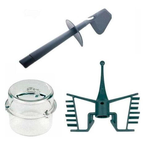 Kit pièces rechange TM31 Remplacement accessoires Spatule + papillon + gobelet Propriétaires TM31 (1/3)