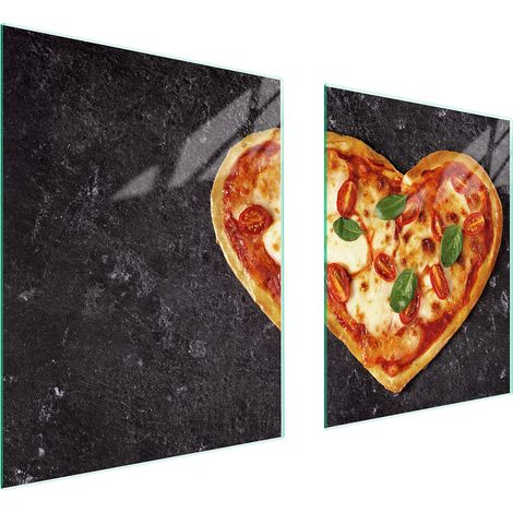 GLASSCHUTZPLATTE FÜR HERD 85x52 HERZ (1/5)