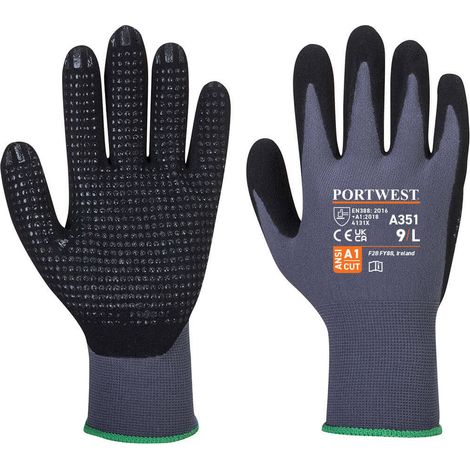 Gant Dermiflex Plus Farbe: Grau/Schwarz Größe M - Portwest