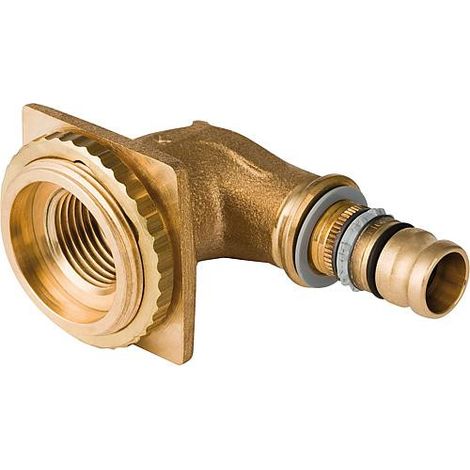 Raccord coudé 90° Mepla pour UP-SPK Rg d20-Rp 1/2, contour G (1/2)