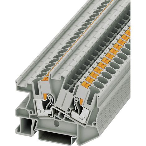Phoenix Contact 3213972 Installationsklemme 8.2 mm Schnellanschluss Grau 1 St.