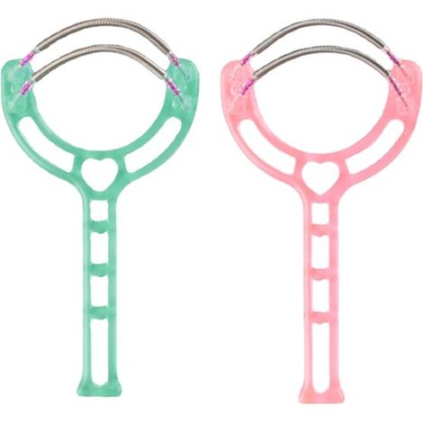 Épilateur facial 2 pièces, épilateur facial en plastique, portable et durable.-AquaForge (1/5)