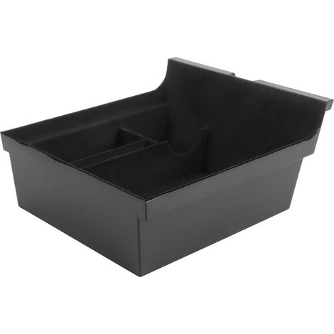 Organisateur de console centrale en ABS suédé, boîte de rangement pour téléphones et pièces de monnaie, compatible avec Tesla Model 3/Y 2020-2021 (1/5)