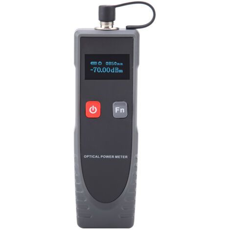 Testeur de câbles réseau portable numérique WT65 avec écran LCD et wattmètre optique