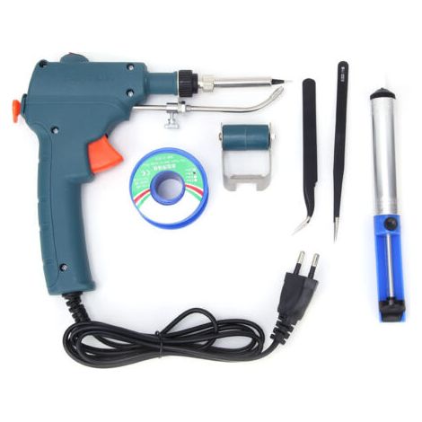 Fdit Pistolet de Soudage 80W Robuste avec Interrupteur de Puissance pour la Soudure Précise -Divers des Soudements et des Professionnels (Plug UE 220V) (1/5)