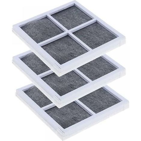 3PCS Filtre à air pour réfrigérateur LG LT120F, accessoires de purificateur, filtre (1/4)