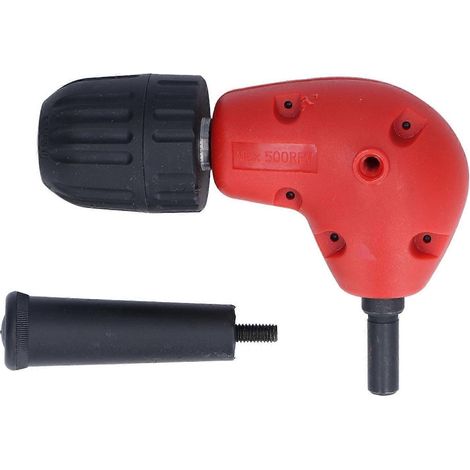 90°-Winkeladapter, Rundschaft-Verlängerungsfutter, rechtwinkliger Aufsatz, 0,8–10 mm Reparaturwerkzeug