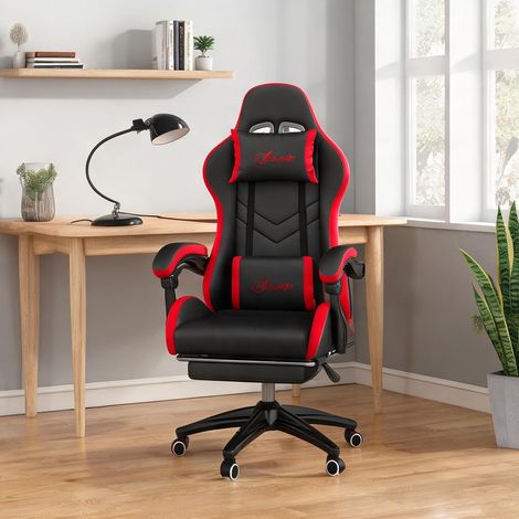 Chaise de bureau réglable de 45,5 à 53,5 cm 65 x 65 x 129 cm (1/5)