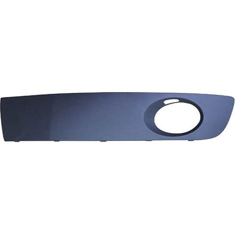 Grille de pare-choc avant gauche noire avec trou pour anti-brouillard Volkswagen Transporter T5 phase 2 2010-2015