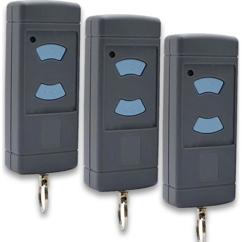 Telecomando wireless per porta da garage a 2 tasti compatibile con hse2 hse4 868mhz, 3 pezzi (1/2)