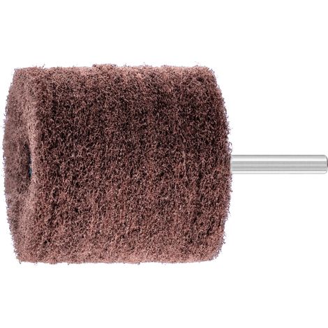 PFERD TOOLS POLINOX Vlies-Schleifstift PNR Ø 60x50mm Schaft-Ø 6 mm A280 für Feinschliff und Finish 10 Stk (1/4)