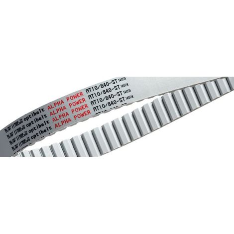 Courroie synchrone OPTIBELT Polyuréthane, 500mm x 16mm, 50 dents ( Prix pour 1 )