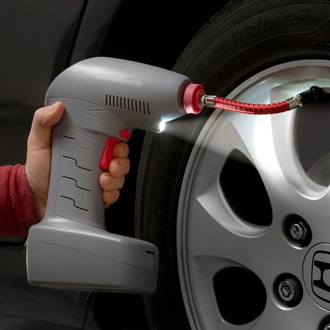 Compresor de aire portatil con luz led airpro innovagoods (1/5)