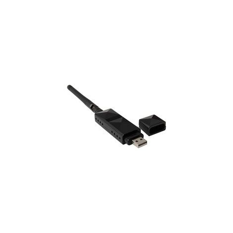 Adaptateur Wi-Fi USB sans fil NetCard AR9271 avec antenne détachable 2 dBi pour TV et ordinateur