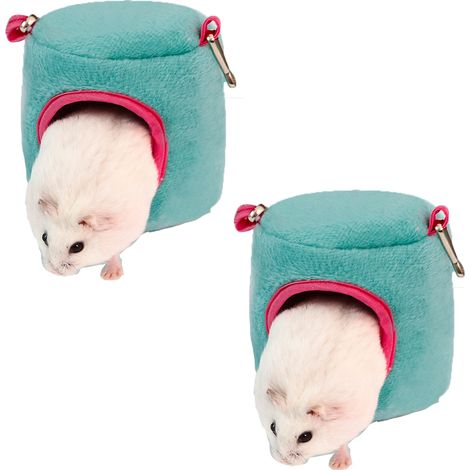 Nid Pour Hamster - Maison Douce En Peluche - Abri Chaud Pour Petit Rongeur - Design Mignon - 1 Pièce
