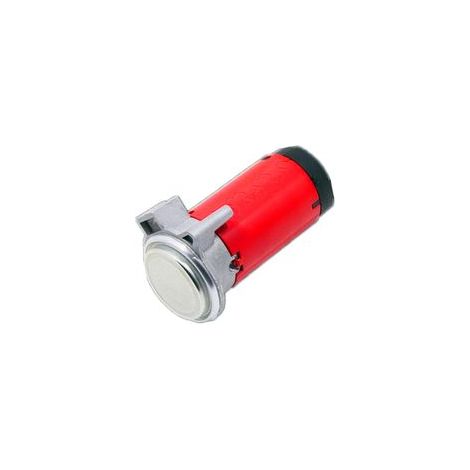 rouge compresseur d'air 12V kit de pompe à air, klaxon électrique avec tuyau moteur électromagnétique