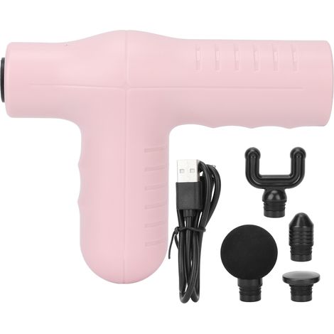Pistolet de Massage Musculaire Portable USB, Appareil de Massage Électrique pour Corps et Muscles Profonds (1/5)