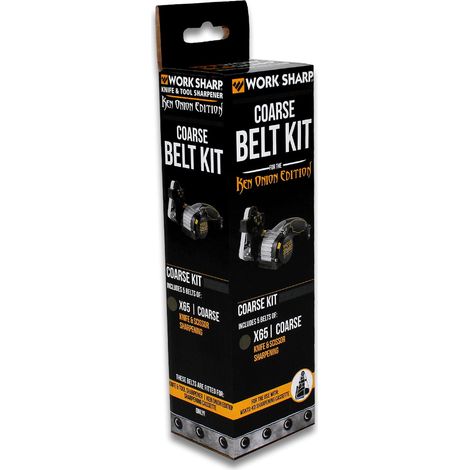 Kit de courroies pour couteaux et outils Edition - WSSAKO81118 Accessoire pour meuleuse de lame avec kit de courroies à grain grossier (1/3)