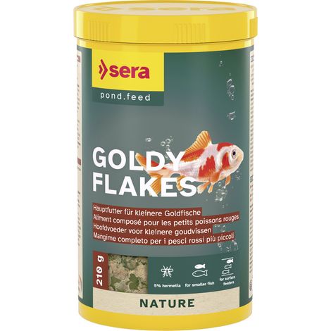 Sera Fischfutter Goldy Flakes 1 L Fischfutter