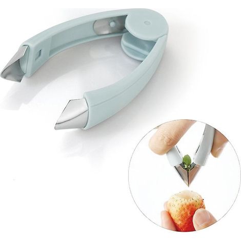 éplucheur à fraises et à ananas - Outil pratique pour retirer les pédoncules et les graines d'ananas (1/3)