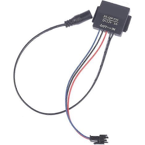 Interrupteur tactile 5-12 V pour miroir de salle de bain avec lampe frontale LED (1 pièce). (1/5)