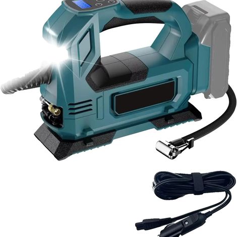 Pompa ad aria elettrica senza fili, doppia alimentazione, spegnimento automatico intelligente, con 1 batteria (1/2)