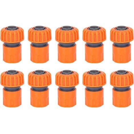 10 connecteurs rapides pour tuyaux d'arrosage G3/4 DN20 pour systèmes d'irrigation (1/5)