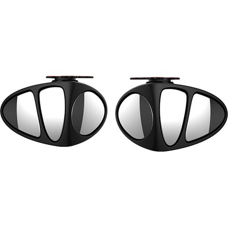 Rétroviseur universel 360° pour angles morts de voiture - Miroir multifonction inversé pour roues avant et arrière, accessoire de sécurité (1/5)