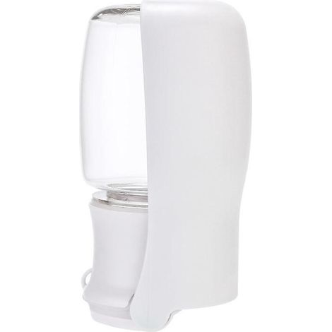 (blanc) Bouteille D'eau Pliable Pour Chien - 550ml Bouteille D'eau Portable Pour Chiens Et Chats Pour Les Promenades En Plein Air, La Randonne Et (1/5)