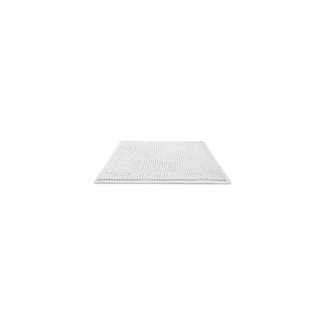 Tapis de bain antidérapant et absorbant en shnille, idéal pour salle de bain, douche, baignoire ou WC, gris, 50 x 80 cm (1/5)