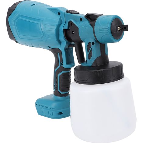 Pulvérisateur de peinture électrique 200W sans fil 1000ml moteur cuivre puissant outil automatique rechargeable 21V pour meuble voiture mur (1/5)