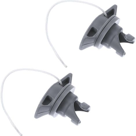 2 housses gonflables pour bateau pneumatique et kayak-5X3.5CM-Light Grey