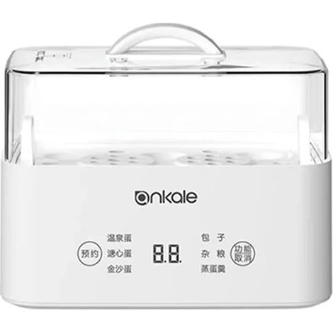 Cuiseur à œufs électrique multifonctionnel à cuisson rapide, arrêt automatique, ustensiles de cuisine pour le petit-déjeuner. (1/5)