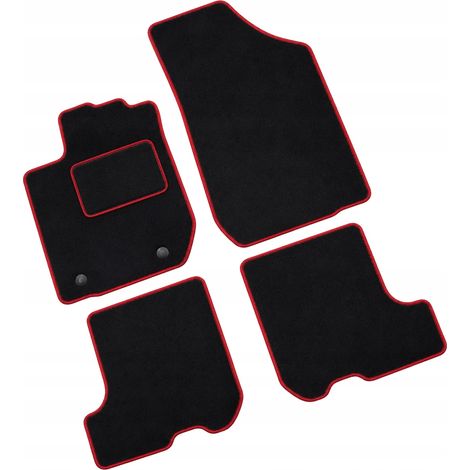 Tapis de sol en velours pour Dacia Sandero 2 II (2012-2020) - Tapis de sol auto R (1/5)