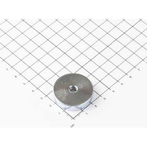 Magna-C Neodym Flachgreifer Ø32x7mm mit konischer Senkung (1/4)