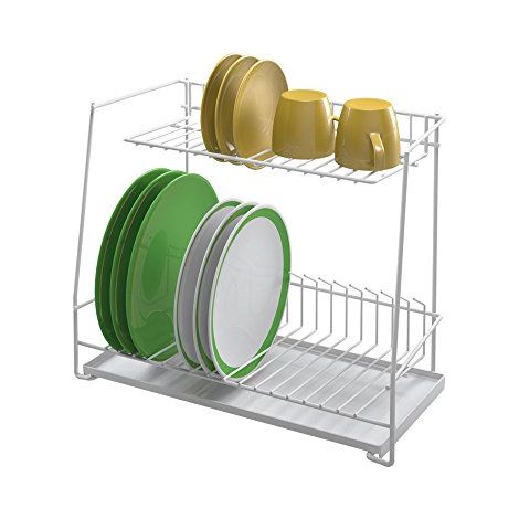 Scolapiatti a 2 ripiani - 324244 - metaltex (1/3)