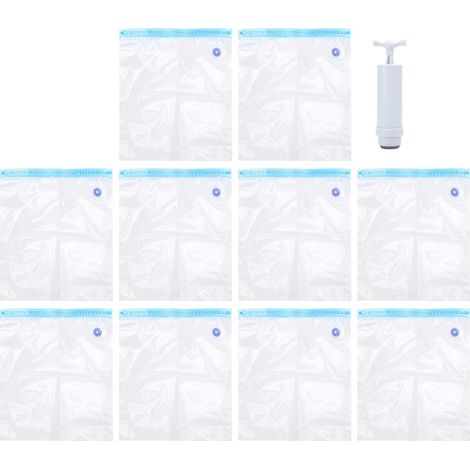 10 sacs de séchage sous vide pour filament PLA (pièces d'imprimante 3D) + 1 pompe d'extraction d'air
