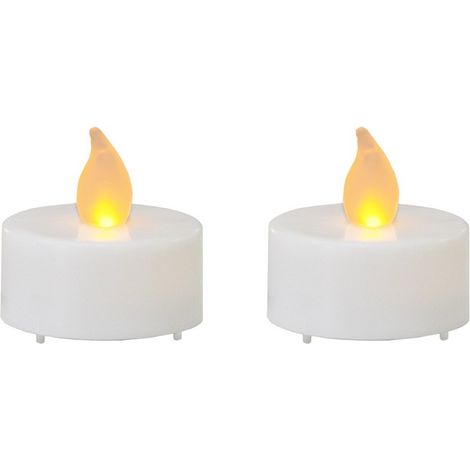 2 candele a led sulle batterie (1/3)