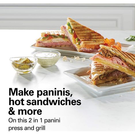 Appareil à sandwichs 3 en 1 750 W antiadhésif, multifonction pour le petit-déjeuner, prise UE 220 V (1/5)