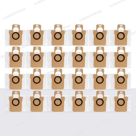 (24 sacs à poussière) Accessoires pour aspirateur robot Xiao-mi H50 PRO / OV42GL : brosse principale, chiffon de nettoyage, filtre HEPA, sac à poussière. Pièces de rechange. (1/4)