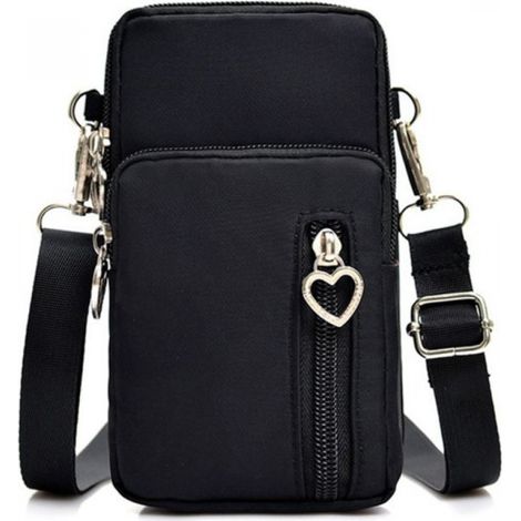 Étui bandoulière pour téléphone, sac à main pour femme, pochette pour téléphone (1/4)