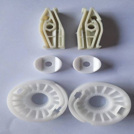 Repair kit for 03-10 Volkswagen Beetle with convertible rear window adjustment clips (1/4)