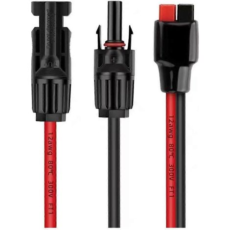 Adaptateur pour panneau solaire vers connecteur XT60 pour générateur solaire A-- (1/5)